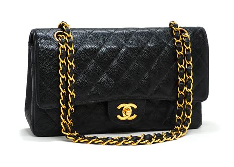 chanel black on black bag|vintage black chanel bag.